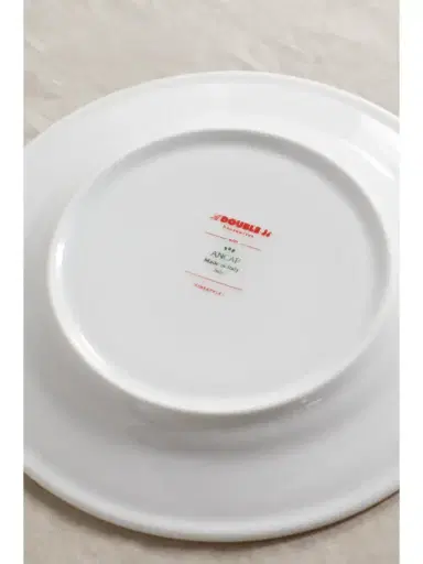 La DoubleJ Set Of Six Gold-plated Porcelain Dessert Plates | Thumbnail 3