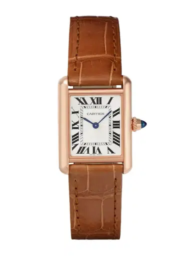 Cartier Tank Louis Small 18-karat Rose Gold Watch | Thumbnail 1