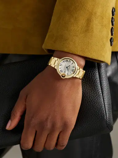 Cartier Ballon Bleu De Automatic 18-karat Gold Diamond Watch | Thumbnail 2 Cartier Ballon Bleu De Automatic 18-karat Gold Diamond Watch | Thumbnail 2