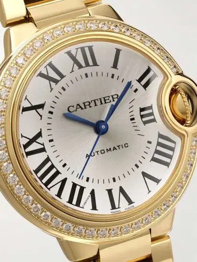 Cartier Ballon Bleu De Automatic 18-karat Gold Diamond Watch | Thumbnail 5 Cartier Ballon Bleu De Automatic 18-karat Gold Diamond Watch | Thumbnail 5