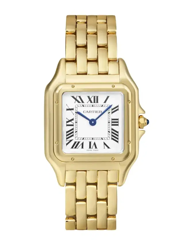 Cartier Panthère De  Medium 18-karat Gold Watch