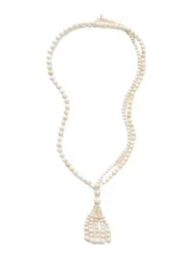 Le Sundial Venice Opera Tasseled Silver Stone Necklace | Thumbnail 1 Le Sundial Venice Opera Tasseled Silver Stone Necklace | Thumbnail 1