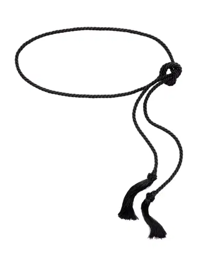 Le Sundial Tasseled Woven Cord Belt | Thumbnail 1 Le Sundial Tasseled Woven Cord Belt | Thumbnail 1