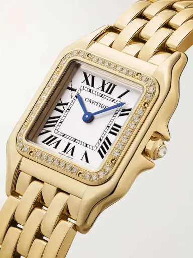 Cartier Panthère De Medium 18-karat Gold Diamond Watch | Thumbnail 3 Cartier Panthère De Medium 18-karat Gold Diamond Watch | Thumbnail 3