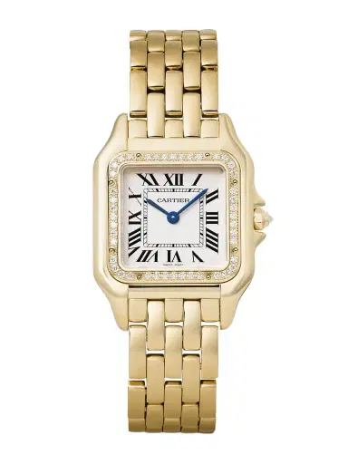 Cartier Panthère De Medium 18-karat Gold Diamond Watch | Thumbnail 1 Cartier Panthère De Medium 18-karat Gold Diamond Watch | Thumbnail 1