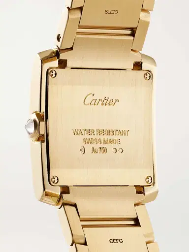 Cartier Tank Française 32mm Medium 18-karat Gold And Diamond Watch | Thumbnail 4
