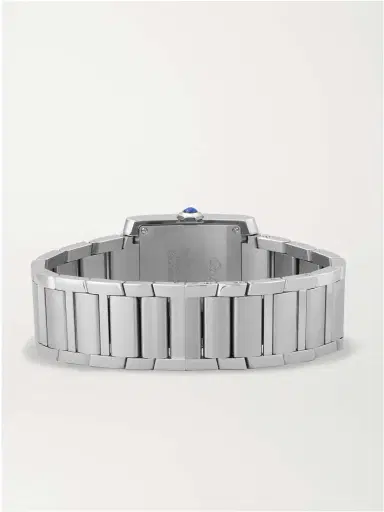 Cartier Tank Française Medium Stainless Steel Diamond Watch | Thumbnail 6 Cartier Tank Française Medium Stainless Steel Diamond Watch | Thumbnail 6