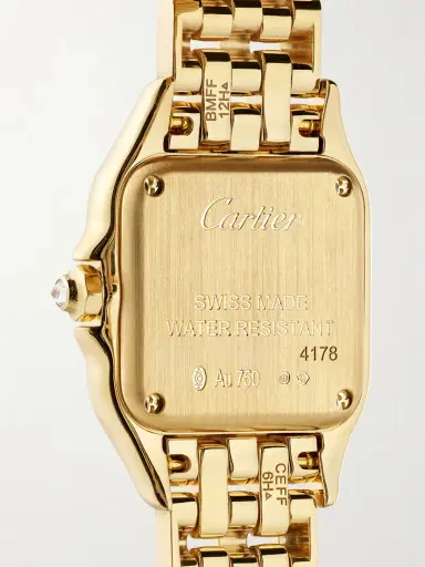 Cartier Panthère De Small 18-karat Gold Diamond Watch | Thumbnail 4