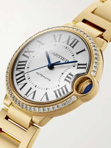 Cartier Ballon Bleu De Automatic 18-karat Gold Diamond Watch | Thumbnail 3 Cartier Ballon Bleu De Automatic 18-karat Gold Diamond Watch | Thumbnail 3