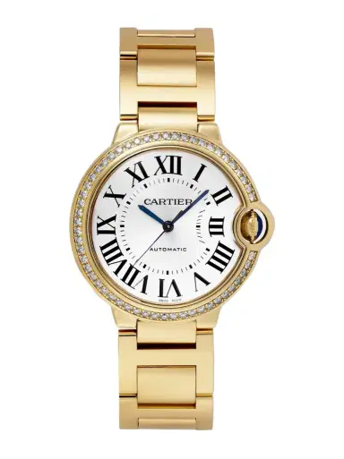 Cartier Ballon Bleu De Automatic 18-karat Gold Diamond Watch | Thumbnail 1 Cartier Ballon Bleu De Automatic 18-karat Gold Diamond Watch | Thumbnail 1