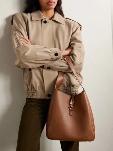 Saint Laurent Le 5 À 7 Large Leather Shoulder Bag | Thumbnail 2