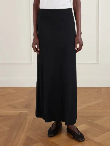 LESET Lauren Stretch-knit Maxi Skirt | Thumbnail 3