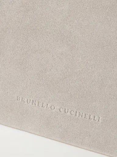 Brunello Cucinelli Suede Pouch | Thumbnail 4 Brunello Cucinelli Suede Pouch | Thumbnail 4