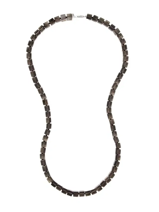 Tina Silver Smoky Quartz Necklace