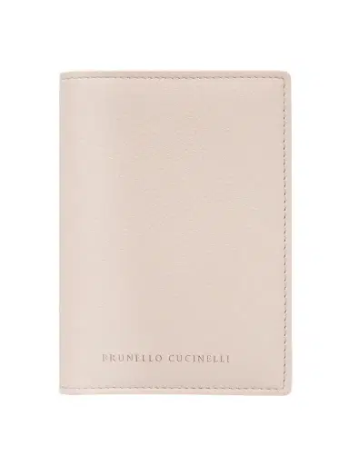 Brunello Cucinelli Embossed Textured-leather Cardholder | Thumbnail 1