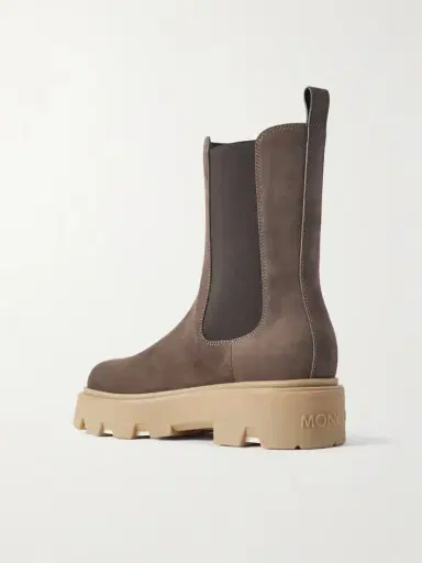 Moncler Aurea Suede Chelsea Boots | Thumbnail 3 Moncler Aurea Suede Chelsea Boots | Thumbnail 3