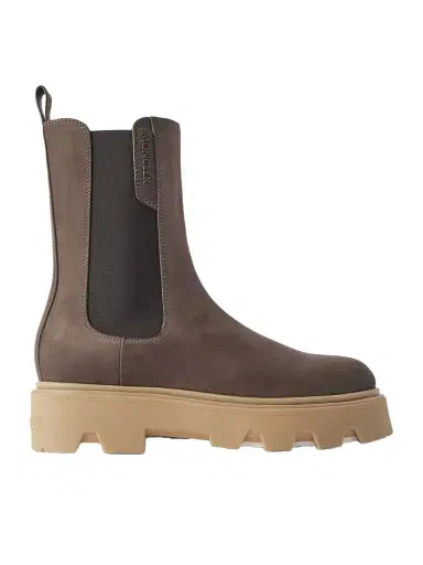 Moncler Aurea Suede Chelsea Boots | Thumbnail 1 Moncler Aurea Suede Chelsea Boots | Thumbnail 1