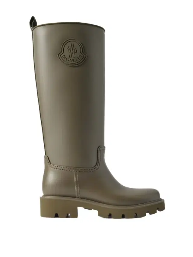 Moncler Kickstream Pvc And Shell Knee Boots
