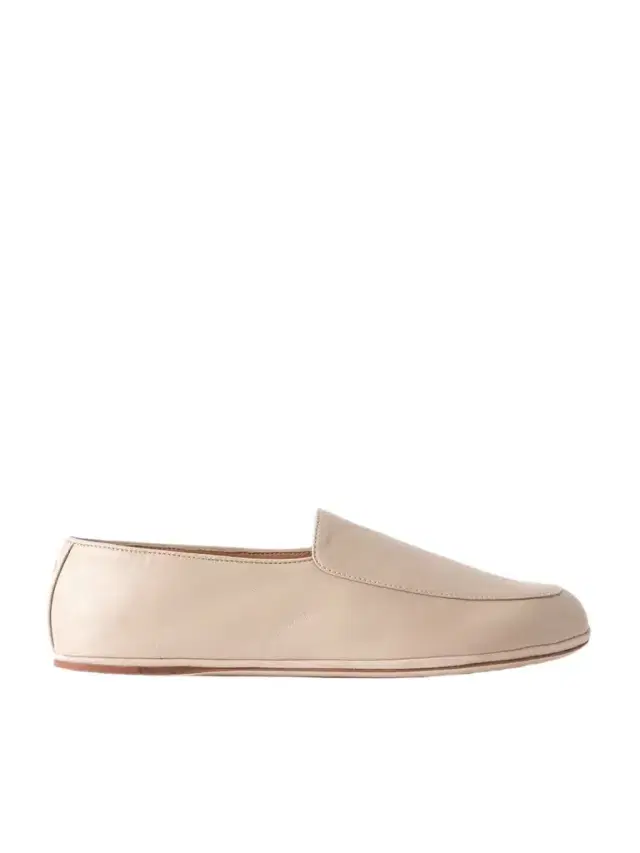 Loro Piana Anton Walk Leather Loafers