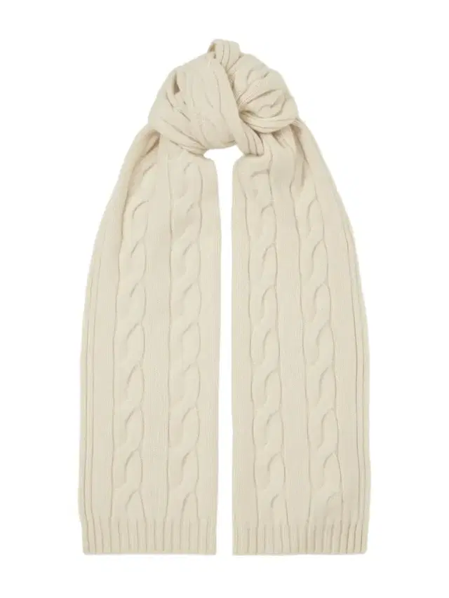 Loro Piana Cable-knit Cashmere Scarf