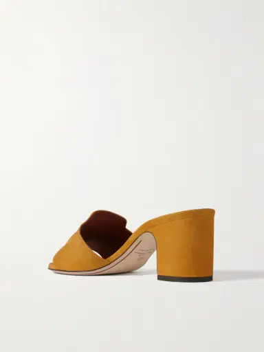 Loro Piana Summer Charms Embellished Suede Mules | Thumbnail 3 Loro Piana Summer Charms Embellished Suede Mules | Thumbnail 3