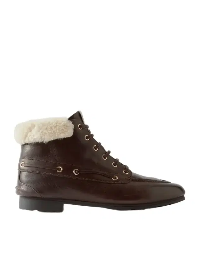 Phedry Shearling-trimmed Ankle Boots