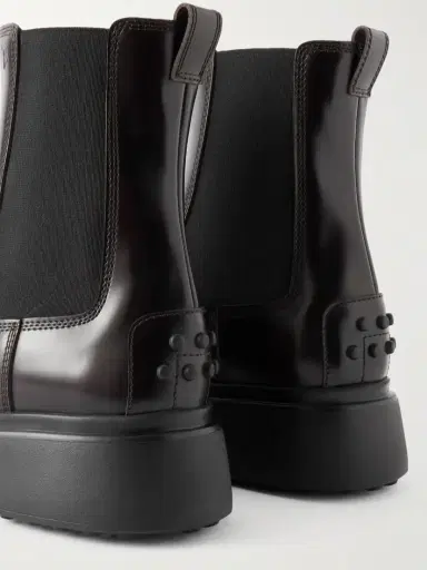 Tod's Gomma 74l Glossed Leather Chelsea Boots | Thumbnail 4 Tod's Gomma 74l Glossed Leather Chelsea Boots | Thumbnail 4