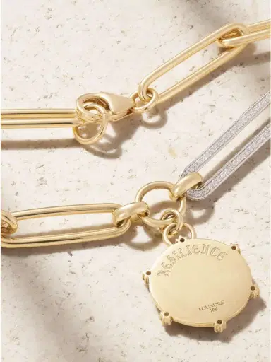 Foundrae Resilience Blossoms Extended 18-karat Yellow And White Gold Diamond Bracelet | Thumbnail 3 Foundrae Resilience Blossoms Extended 18-karat Yellow And White Gold Diamond Bracelet | Thumbnail 3