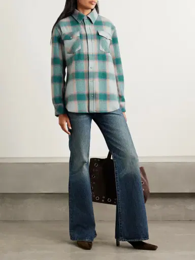 God’s True Cashmere Checked Cashmere Shirt | Thumbnail 2 God’s True Cashmere Checked Cashmere Shirt | Thumbnail 2