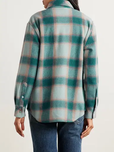 God’s True Cashmere Checked Cashmere Shirt | Thumbnail 3 God’s True Cashmere Checked Cashmere Shirt | Thumbnail 3