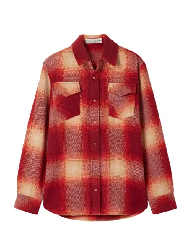 Checked Cashmere Shirt