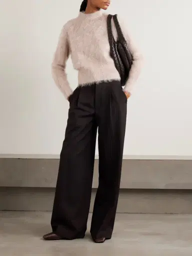 Loro Piana Mohair And Cashmere-blend Sweater | Thumbnail 2 Loro Piana Mohair And Cashmere-blend Sweater | Thumbnail 2
