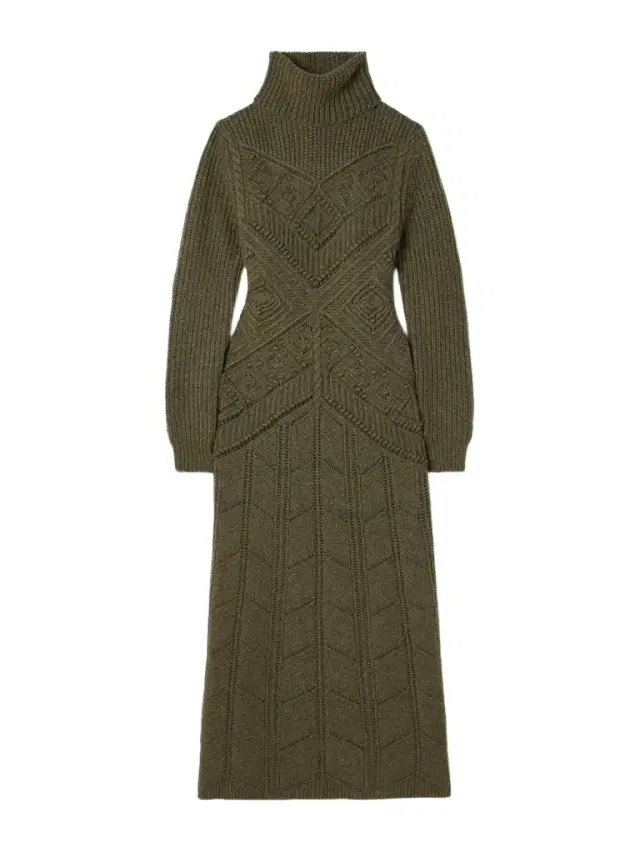 Loro Piana Cashmere Turtleneck Maxi Dress
