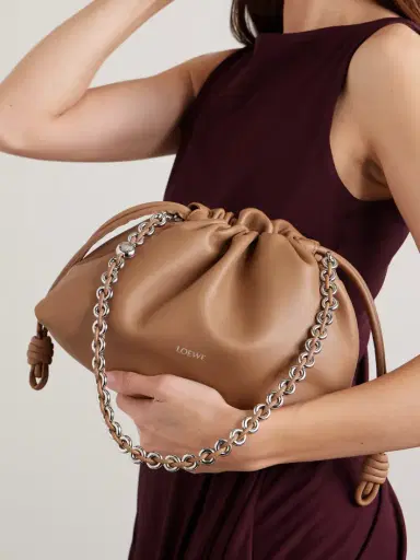 Loewe Flamenco Medium Leather Clutch | Thumbnail 2