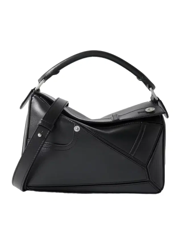 Puzzle Panta Small Textured-leather Shoulder Bag