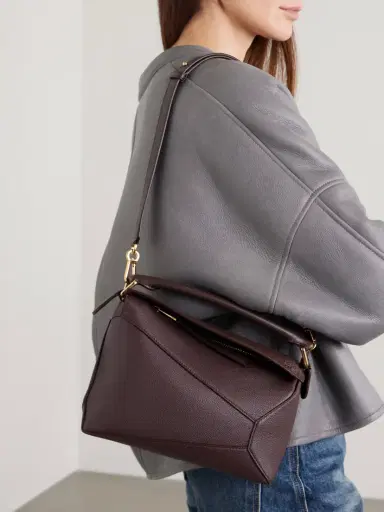 Loewe Puzzle Edge Small Textured-leather Shoulder Bag | Thumbnail 6