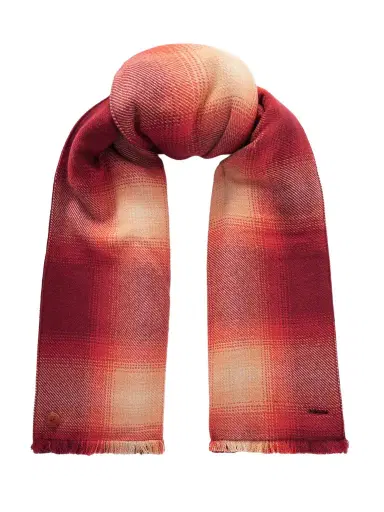 God’s True Cashmere Fringed Checked Cashmere Scarf | Thumbnail 1 God’s True Cashmere Fringed Checked Cashmere Scarf | Thumbnail 1