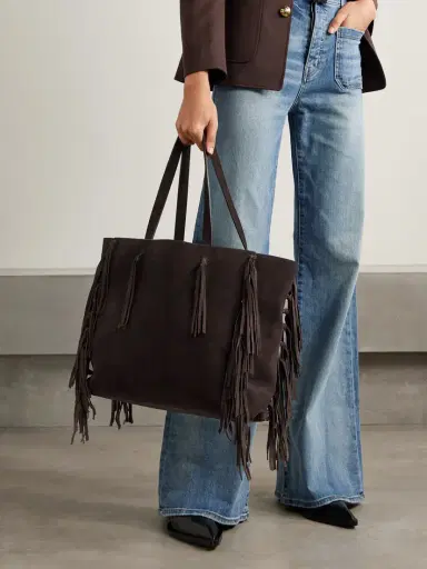 Nili Lotan Joni Fringed Suede Tote | Thumbnail 2