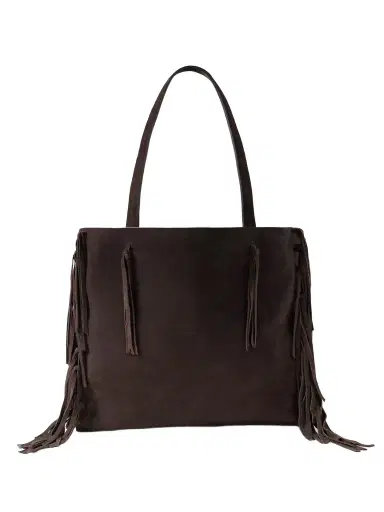 Nili Lotan Joni Fringed Suede Tote | Thumbnail 1