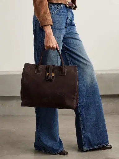 Nili Lotan Lou Suede Tote | Thumbnail 6