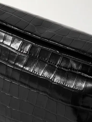 Nili Lotan Jerry Croc-effect Leather Clutch | Thumbnail 4 Nili Lotan Jerry Croc-effect Leather Clutch | Thumbnail 4