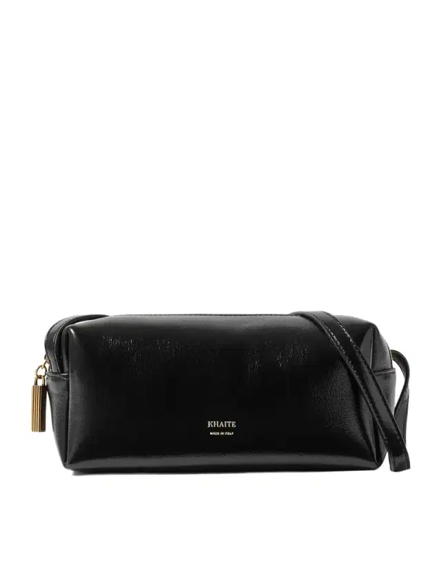 Kye Glossed-leather Shoulder Bag