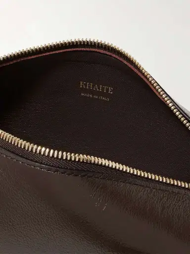 Khaite Kye Glossed-leather Shoulder Bag | Thumbnail 5