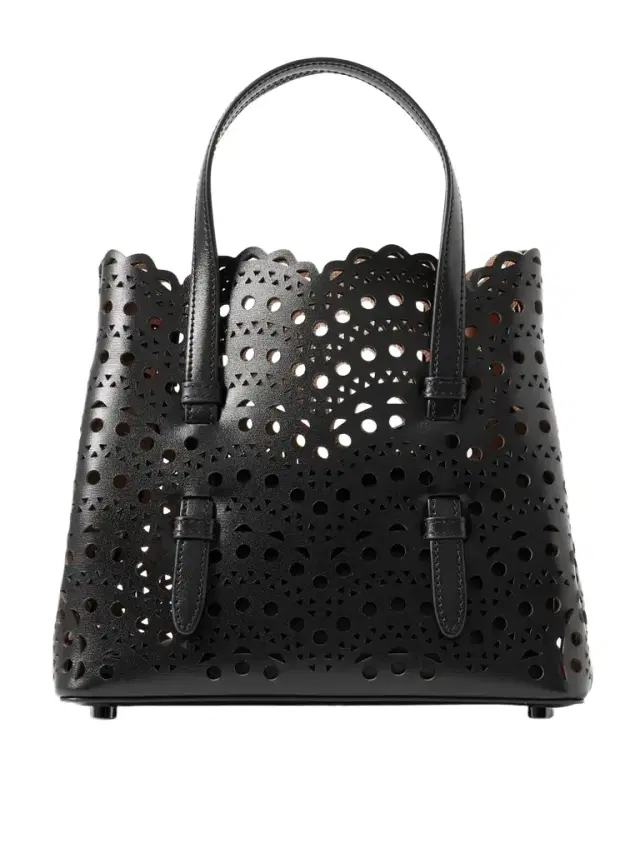 Alaïa Mina 20 Laser-cut Leather Tote