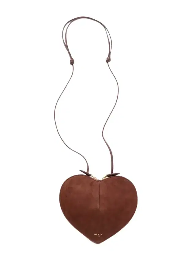 Le Coeur Suede And Leather Shoulder Bag Le Coeur Suede And Leather Shoulder Bag