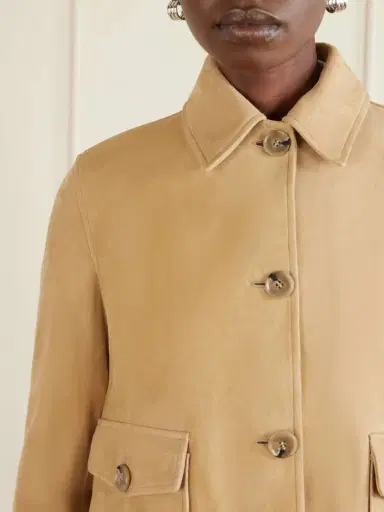 Nour Hammour Louise Suede Jacket | Thumbnail 5