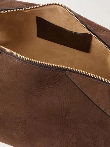 Alaïa Le Bulldog Medium Nubuck Shoulder Bag | Thumbnail 5 Alaïa Le Bulldog Medium Nubuck Shoulder Bag | Thumbnail 5
