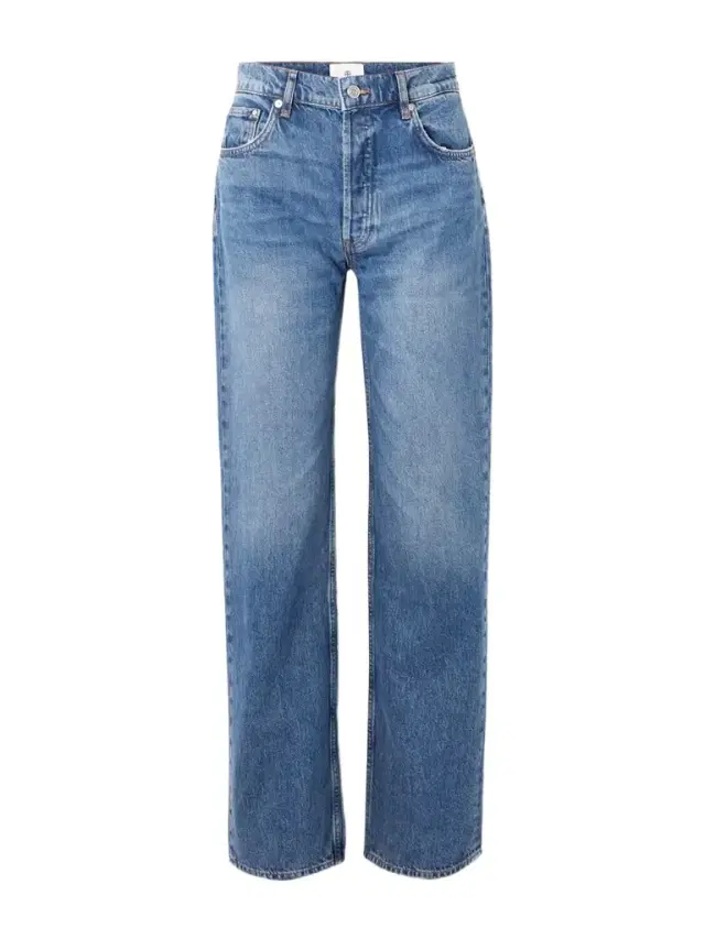 Gavin High-rise Wide-leg Jeans