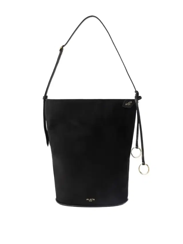 Alaïa Leather-trimmed Suede Tote