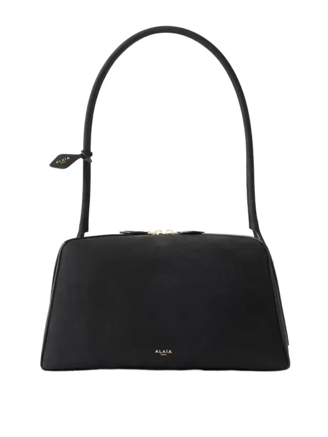 Alaïa Le Bulldog Medium Nubuck Shoulder Bag